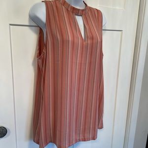 Loft Keyhole Sleeveless Blouse